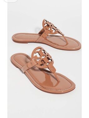 Tory Burch Miller Sandals in Tan Sz 7